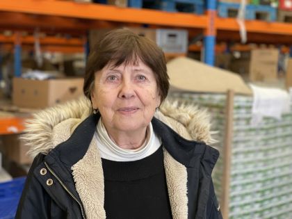 Věra Doušová, potravinová banka: Výrobci v Česku nejsou zvyklí rozdávat neprodejné potraviny