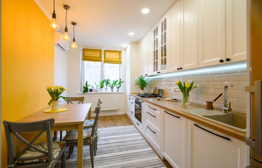 Modrozelené ložnice a kuchyně do žluta. Podpořte psychologický rozměr barev v bytě