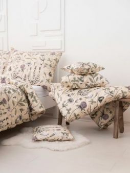 bavlneny povlak na polstarek renforce 40 x 40 cm herbar mk luzkoviny 119 kc2