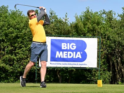Golfový turnaj pro klienty společnosti BigMedia letos zavítal na Karlštejn