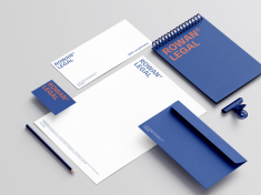 Advokátní kancelář ROWAN LEGAL mění vizuální styl. Nově staví na výrazném logotypu 