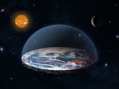 Zakřivení zemského povrchu? Plochozemci mají jasno