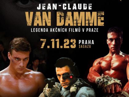 Jean-Claude van Damme se chystá do Prahy. V SaSaZu povypráví o těžkých začátcích i životě na vrcholu