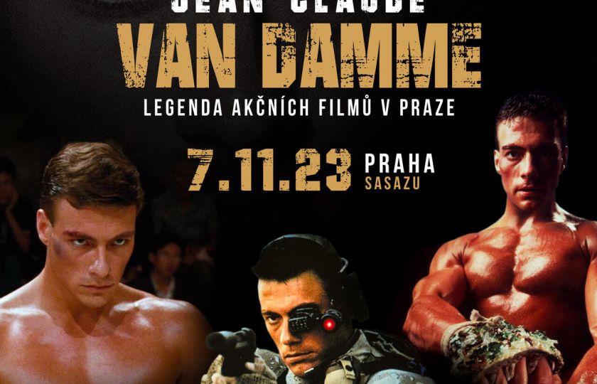 Jean-Claude van Damme se chystá do Prahy. V SaSaZu povypráví o těžkých začátcích i životě na vrcholu