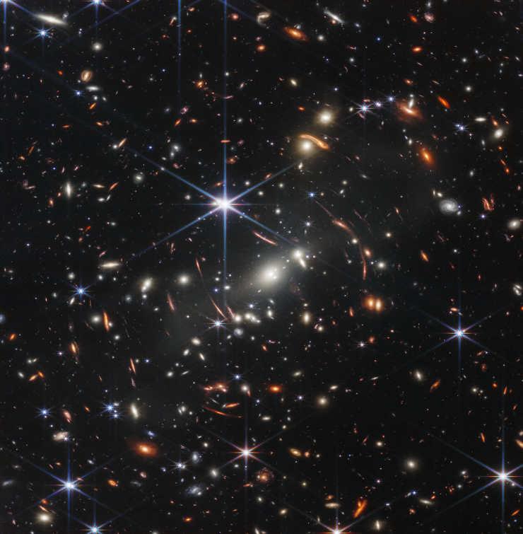Tisíce galaxií na jedné fotografii (zdroj: NASA)