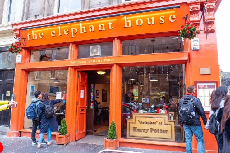 m 5 edinburgh kavarna elephant house