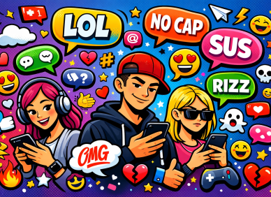 Jazyk generace Z: Proč dnešní teenageři mluví tak, že jim rodiče nerozumí