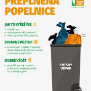 Co s přeplněnou popelnicí? Pražské služby nabízejí jednoduché řešení s humorem