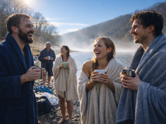 Masochismus nahatého plavání dělá z neznámých lidí přátele, tvrdí věda