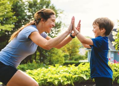 Léčba pětiletým učitelem: Jak mě syn naučil milovat běh