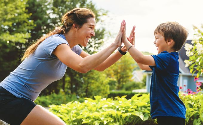 Léčba pětiletým učitelem: Jak mě syn naučil milovat běh