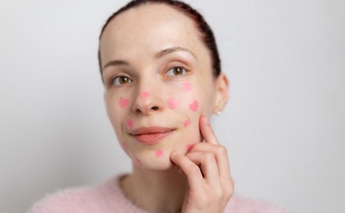 Akné jako módní doplněk? Inspirujte se teenagery a nalepte si na bradu srdíčko