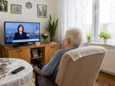 Televize mluví víc než rodina. Má přerušit ticho v bytech, kde nikdo nečeká