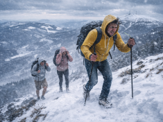 Tepláky, botasky a sníh: Proč se Horská služba každou zimu chytá za hlavu