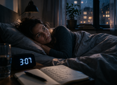 „Já to zvládám,“ říkala si. Pak se ve tři ráno začala budit s bušícím srdcem