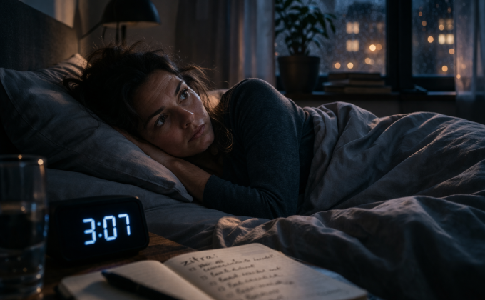 „Já to zvládám,“ říkala si. Pak se ve tři ráno začala budit s bušícím srdcem