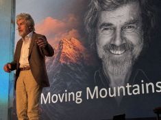 Reinhold Messner v Pražské křižovatce: hory nelze posunout, jen vlastní vizi