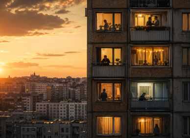 Co se vám vybaví, když se řekne Česko? Pro 44 procent vašich spoluobčanů je to panelák