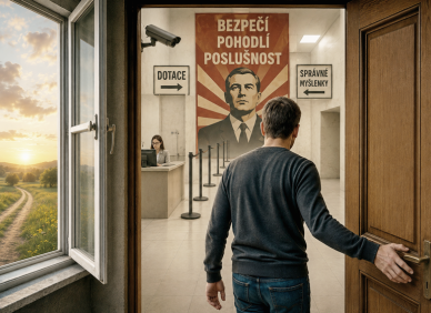 Socialismus jsme vyhodili oknem. Teď si ho dobrovolně pouštíme zpátky dveřmi