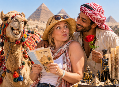 „Habibi“ není žádost o ruku! Egypt bez trapasu: Jak si nepřivézt pět papyrů, velblouda a Ahmeda