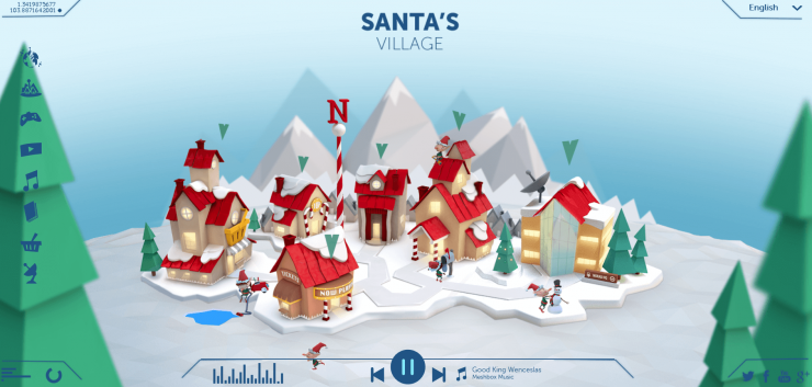 norad santa tracker