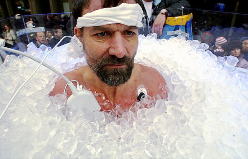 Ledový muž The Iceman: Využívá tělo jako příruční lékárnu