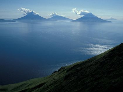 Sopečné ostrovy u Aljašky ohrožují celou Zemi. Prozkoumá je vědecká expedice