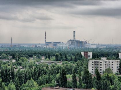 Okolí Černobylu kultivuje zeleň. Do místních lesů se vrací vlci i medvědi
