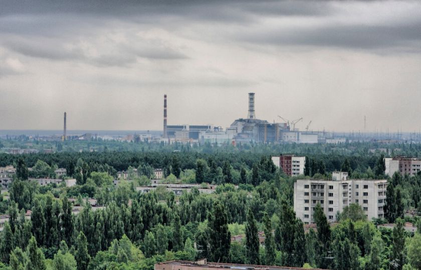 Okolí Černobylu kultivuje zeleň. Do místních lesů se vrací vlci i medvědi