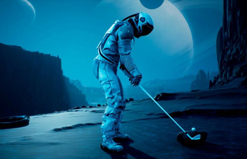 Před 50 lety se hrál na Měsíci poprvé golf. Teď se zjistilo, kam dolétl míček