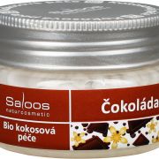 Kokosový olej se sladkou vůní čokolády dopřeje vaši pokožce mladistvý vzhled i pečlivou hydrataci. Péče od značky Saloos je vhodná pro každodenní použití a stojí kolem 179 Kč.