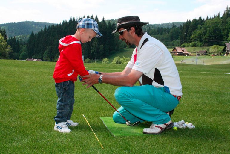 detska golfova akademie websize