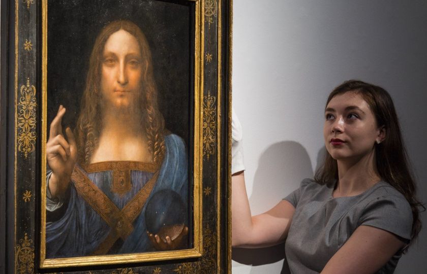 Dosud neznámý Ježíš od da Vinciho se prodal za 450 milionů USD