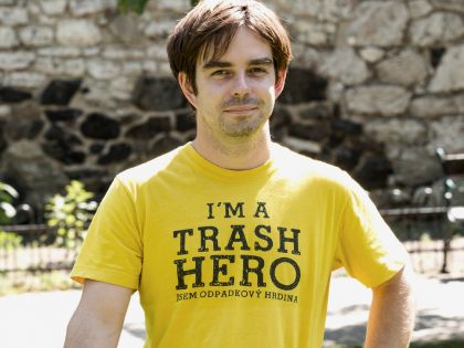 Inspirujeme lidi, aby se k přírodě začali chovat jinak, říká spoluzakladatel Trash Hero