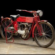 0310625482 310625482 A motorbike once owned by silver screen legend Steve McQueen is tipped to sell for £100,000 at auction in Las Vegas.  The daredevil actor who starred in The Great Escape and Bullitt had a lifetime love of motor bikes - by the time of his death in 1980, he had amassed more than 130 of them.  McQueen was renowned for his skill on two wheels, performing many of his own stunts and competing in motorbike races across the globe.  The red 1912 Harley-Davidson X8E Big Twin, which is likely to have been the oldest bike in his vast collection, has an estimate price of $120,000 when it goes under the hammer on January 26.