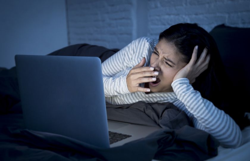 Vysokorychlostní internet může způsobit problémy se spánkem 
