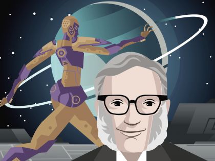 V čem se Isaac Asimov před 35 lety netrefil? Jak viděl svět v roce 2019