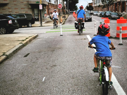 V Baltimore zrušili kvůli parkování cyklopruhy, ty jsou ale bezpečnější i pro řidiče aut