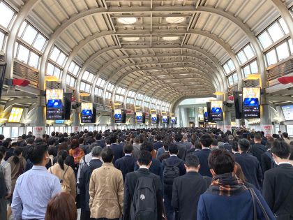 Jak funguje psychologie japonských železnic? Klídek dodává světlo i melodie