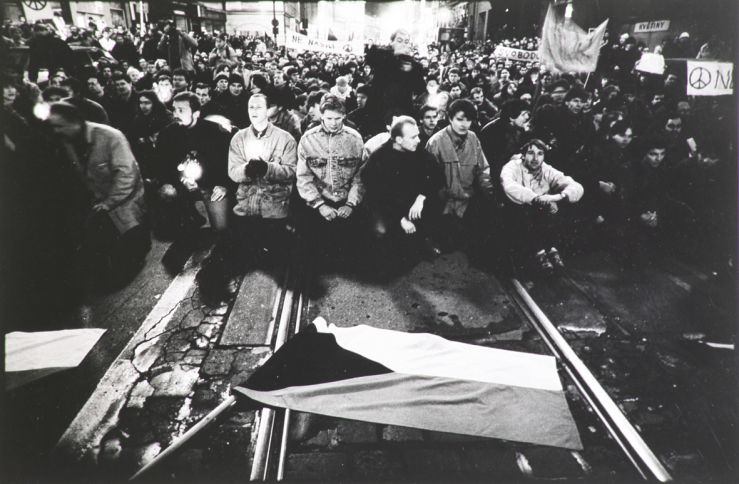 veletrzni palac radovan bocek sametova revoluce1989