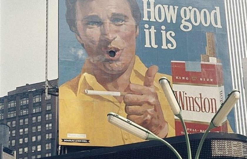 Historie venkovní reklamy a billboardy, které vstoupily do historie