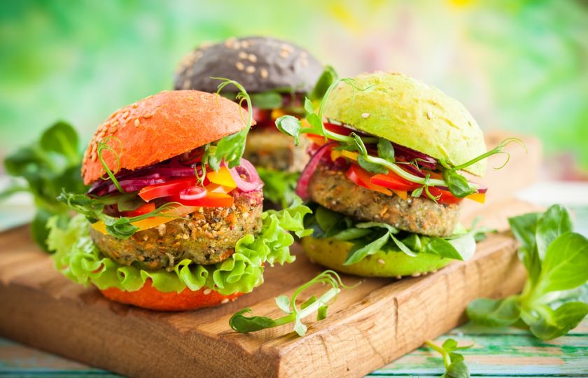 Jednoduché vegetariánské burgery na čtyři způsoby