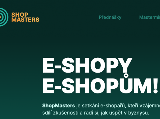 Ecomail, Zásilkovna a Shoptet představují ShopMasters
