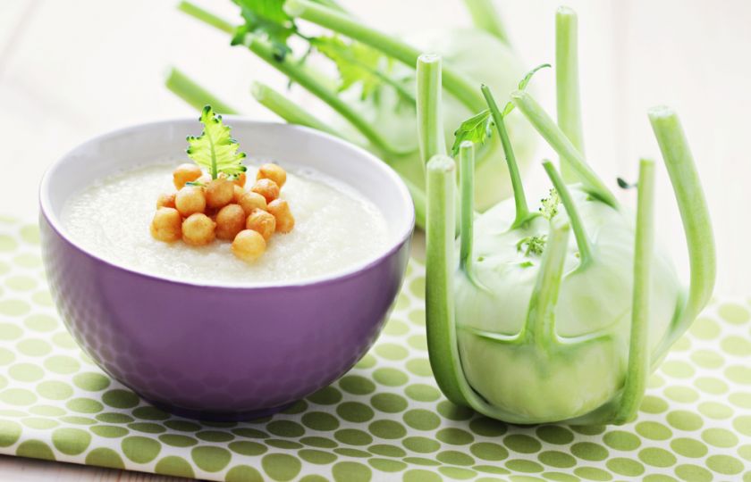 Vyzkoušejte recept ze zámecké kuchyně: kedlubnovou polévku