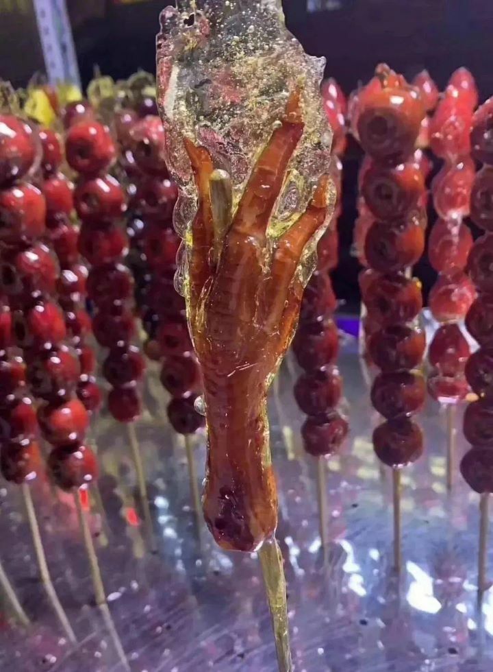 10 chicken paw bingtanghulu