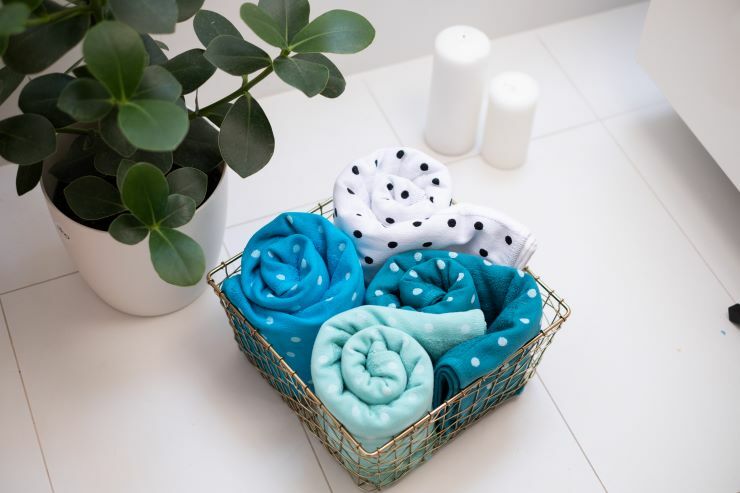 bambusovy rucnik 50 x 100 cm sofia petrolejovy mk luzkoviny 149 kc1