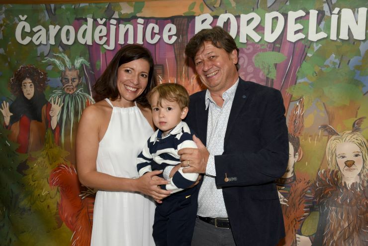 Romana Goščíková s rodinou. rgsrodinou