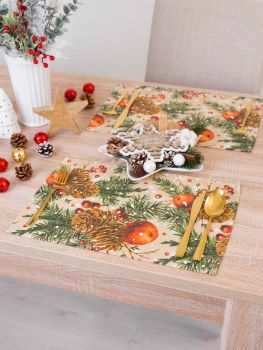 vanocni prostirani lesni pohadka 30 x 45 cm mk luzkoviny 79 kc