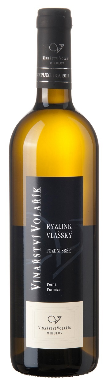 Vítězný Vlašský Ryzlink. (foto: Vinařství Volařík) vitezny ryzlink vlassky