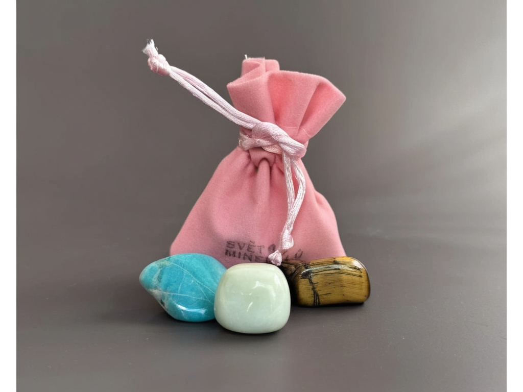 osobni set stesti jadeit amazonit tygri oko